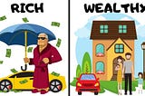 Have wealth, not riches