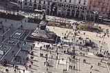 Is your company an Italian Piazza (square)? Mine is