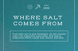 Where Salt Comes From