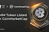 📣 PMM Token Listed on @CoinMarketCap 📣