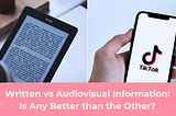 Learning by Reading vs Watching/Listening: Which One is Better?