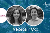 #ESGinVC: Anna Daviau (CFO) And Guillem Sague (Partner) At Nauta Capital