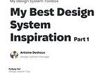 🧰 My design system toolbox : Best design system inspiration