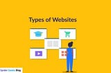 What are the types of websites?