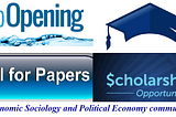 Great academic opportunities: 20 calls for papers, 11 summer schools, 10 jobs, 5 PhDs, 4 postdocs…