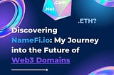 Discovering NameFi.io: My Journey into the Future of Web3 Domains