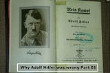 Book | Why Adolf Hitler was wrong Part 01