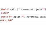 Reversing String That Contains Emojis in Javascript and C++