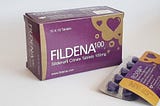 The recommended dose for Fildena, used to treat erectile dysfunction, is 100 mg per day.