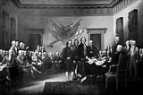 Declaration of Independence (1819), paining by John Trumbull
