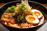 a bowl of Nagoya Ramen showcasing its rich broth thick noodles and traditional toppings