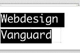 Webdesign Vanguard