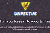 Recover Your Wrecked Trades With Unrektus on Dogechain