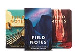 I’m In Love With The Gorgeous Field Notes National Parks Series