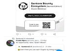 SANKORE BOUNTY ECOSYSTEM NAIROBI EDITION ZOOM WEBINER.