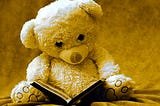 Should I self-publish or outsource teddy bear book image.