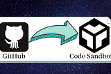 Open Any Public GitHub Repo in Codesandbox in 3 Seconds