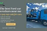 Navigating the World of Ford Car Wreckers near You