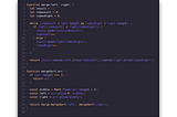 Implementing MergeSort in Javascript