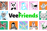 VeeFriends logo and favourite VeeFriends Tokens Avatars