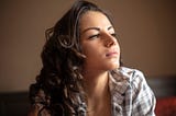 attractive young woman with brown hair