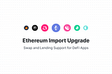 Cryptotax Import for Ethereum-based DeFi applications
