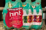 Product Review: Hint Water Winter Variety Pack