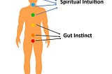 How Gut Instinct and Spiritual Intuition reflect in chakras