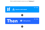 IFTTT VoIP Automation with python and CircleCI