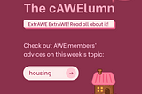 The cAWElumn: Housing