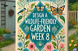 Week 8: 5 Activities to Design a Wildlife — Friendly Garden Before Spring