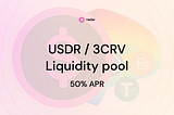 How to get 50% APR on your stablecoins — Tutorial: USDR-3CRV