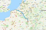 Day 2 (Molly): Bruges — Brussels — Arlon — Metz