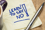 Do you know the 11 Strategies to “Say NO”…