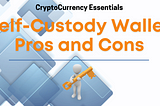 CryptoCurrency Essentials: Self-Custody Wallet Pros and Cons