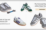 Rediscover the affection you had for classic adidas Samba shoes