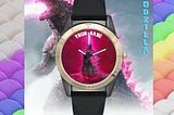 Godzilla x Kong Custom Silica Watch