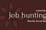 Chapter 1: Job hunting