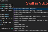 Swift in VScode