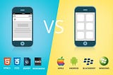 Difference between Mobile Apps & Web Apps | Webapp development service in delhi
