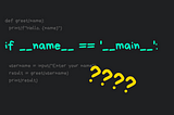 Why if __name__ == “__main__” is Used in Python Programs