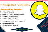 Best 7site to buy aged snapchat accounts