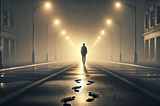 Step by Step: Loneliness, Footprints on the Street