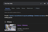 “Uuu aaa song”, czyli jak działa Google