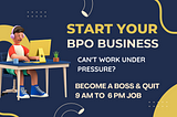 Start Your Own Business with Delta BPO Solutions