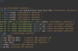 Operators and Expressions in C