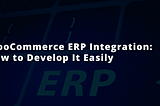 WooCommerce ERP Integration: How to Develop It Easily
