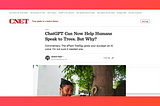 ChatGPT: Giving Trees a Voice