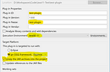 Convert jars to plugins using eclipse project