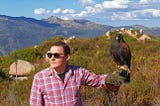 A Walk With A Hawk